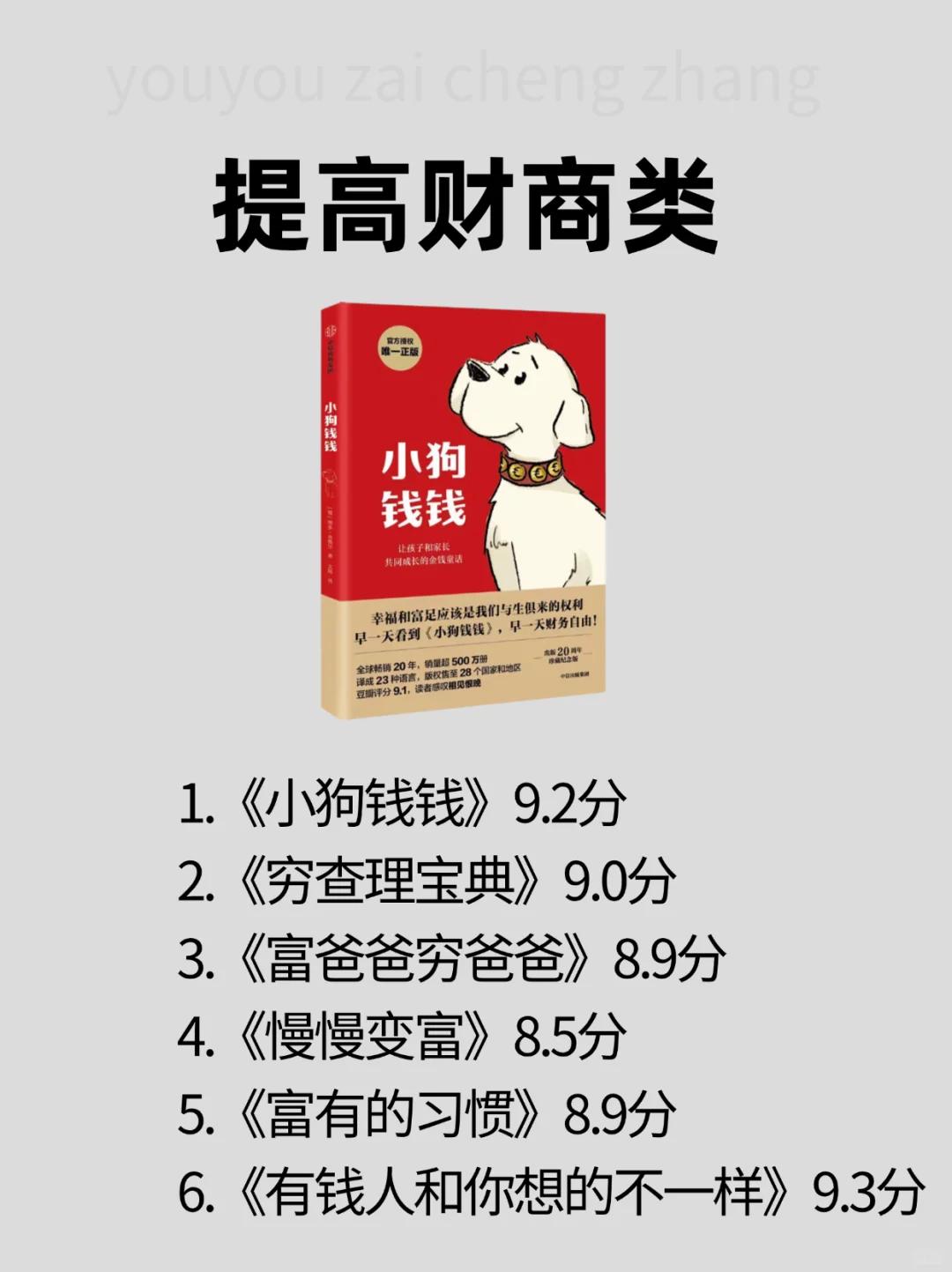 脑子会变快的7类书籍，你读过哪本❓