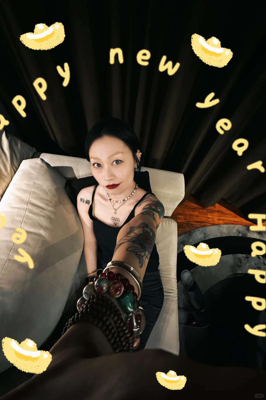 你们新年快乐啦！?️