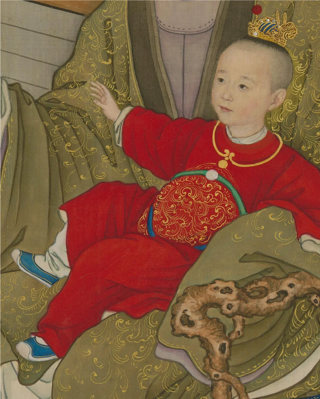 乾隆帝与皇子们迎新年啦?