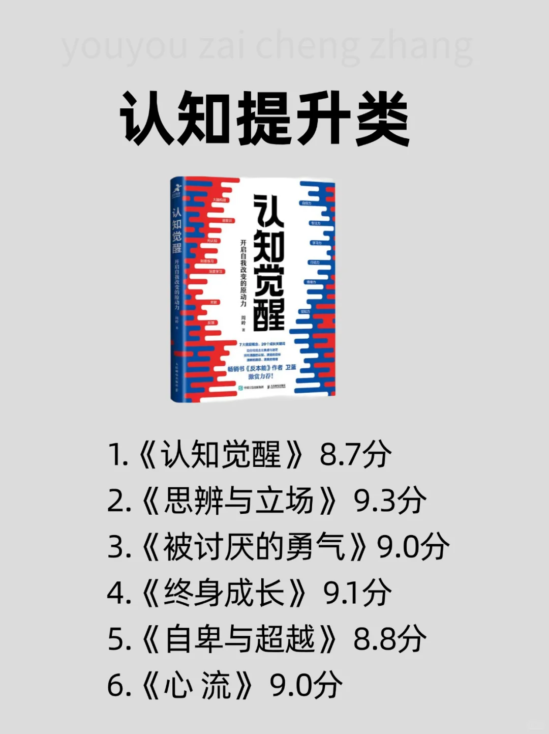 脑子会变快的7类书籍，你读过哪本❓