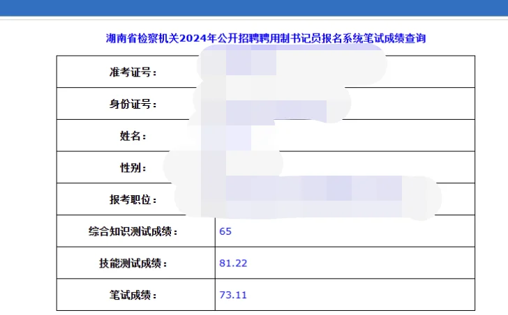 新年第一考出炉☞湘F书记员