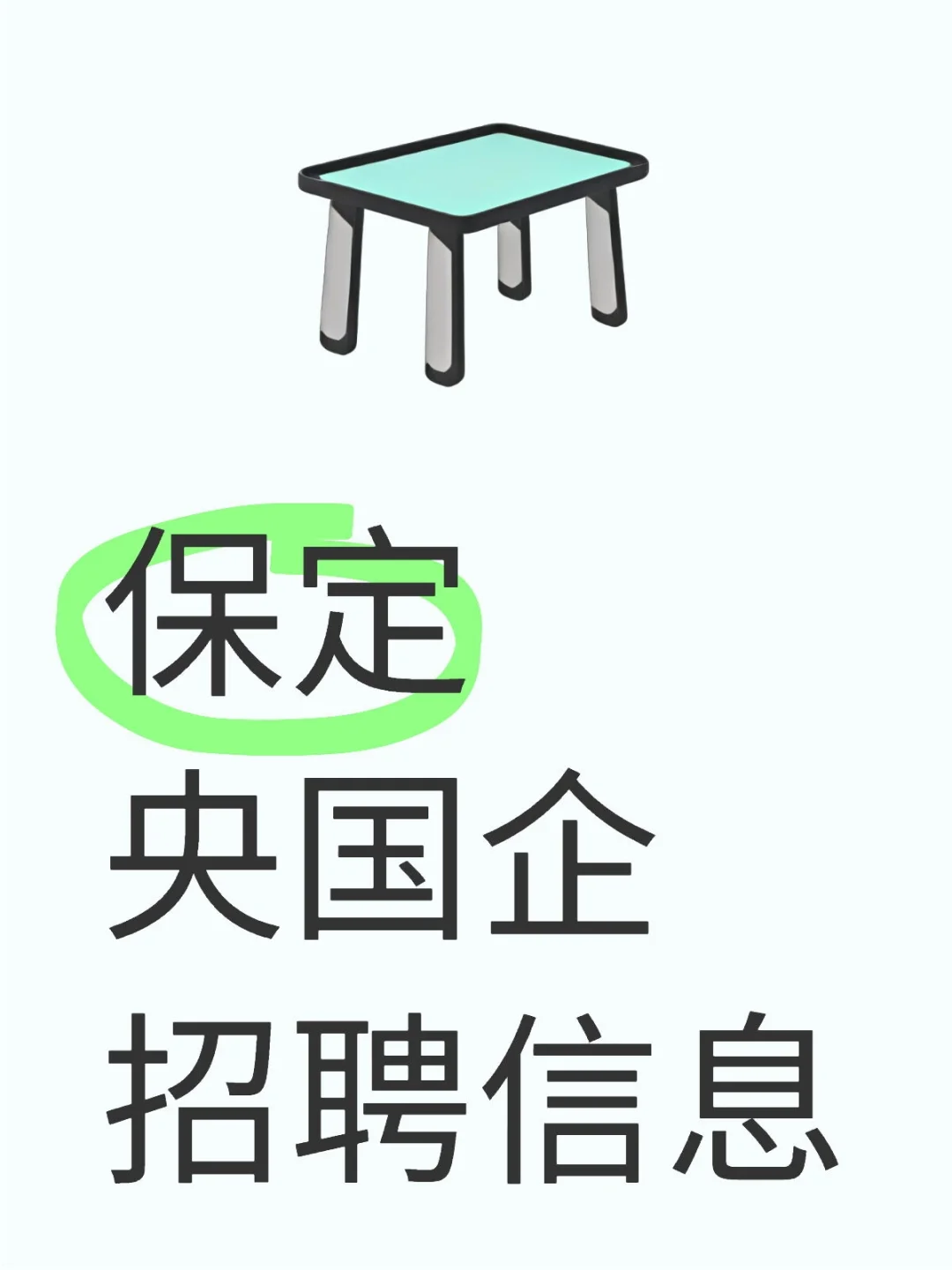 保定央国企招聘信息⚠️
