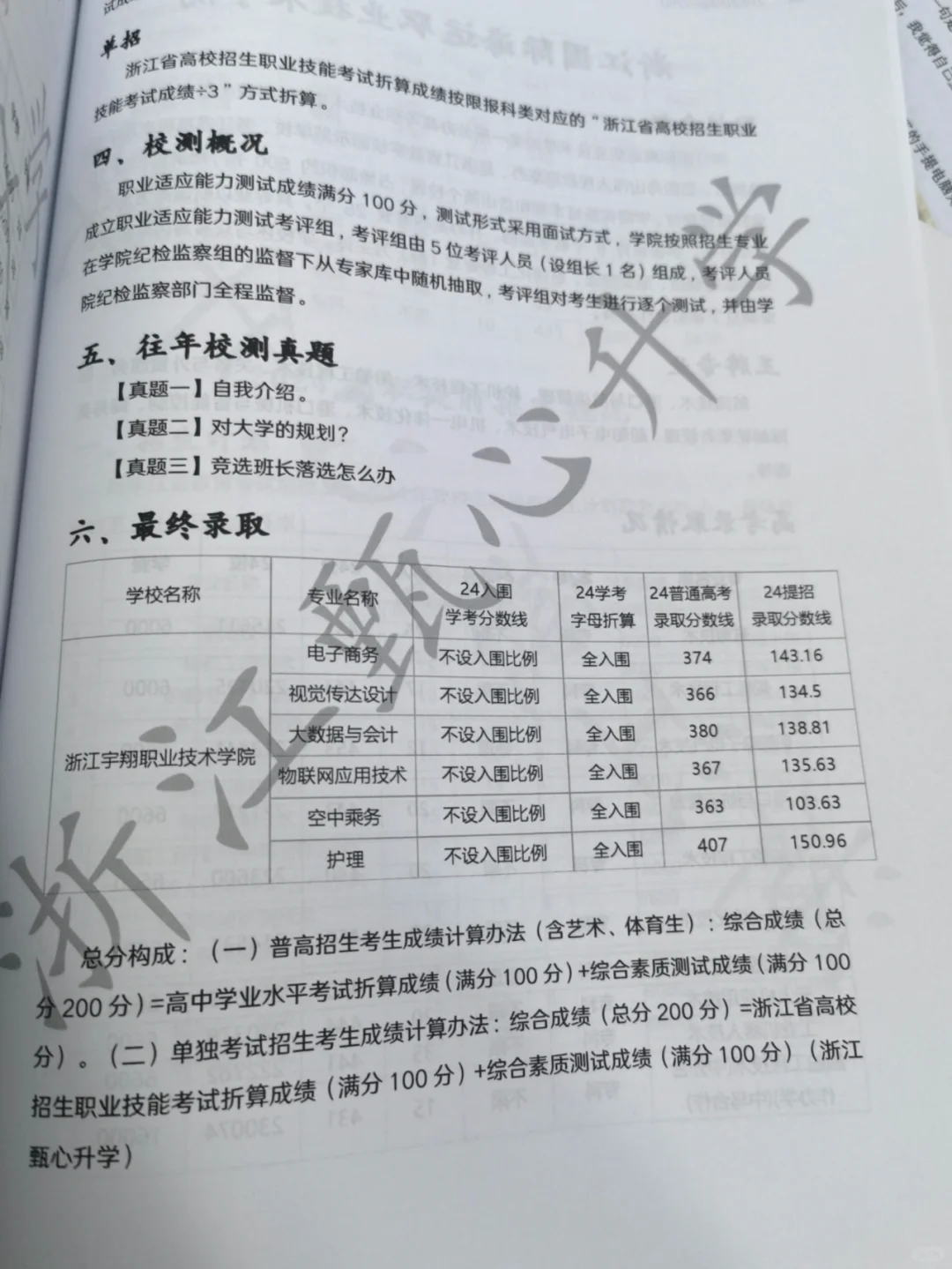 浙宇翔提招！