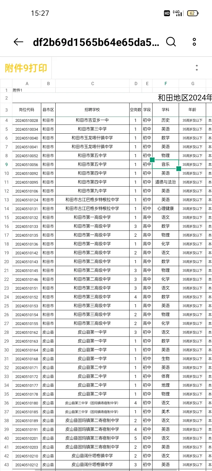 和田地区2024年第二批教师招聘开始了