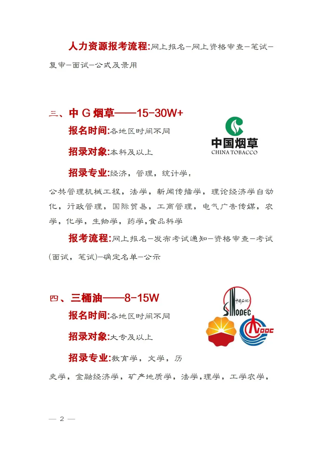 2025年专科也能报名的央国企单位？