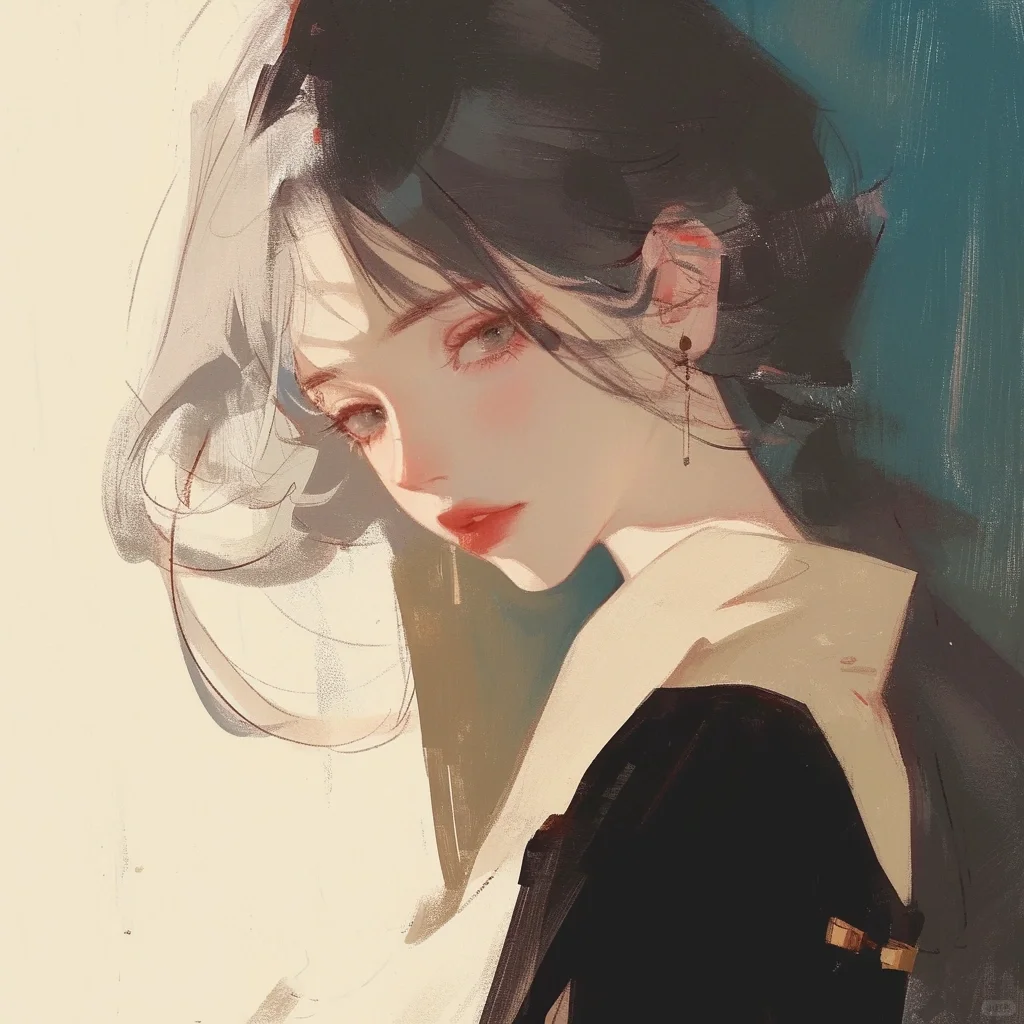 女生头像｜羽