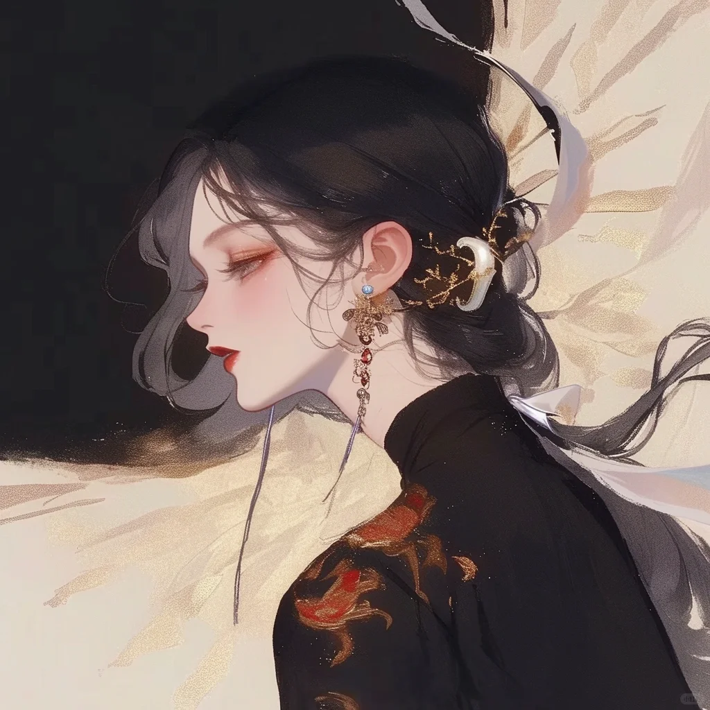女生头像｜羽