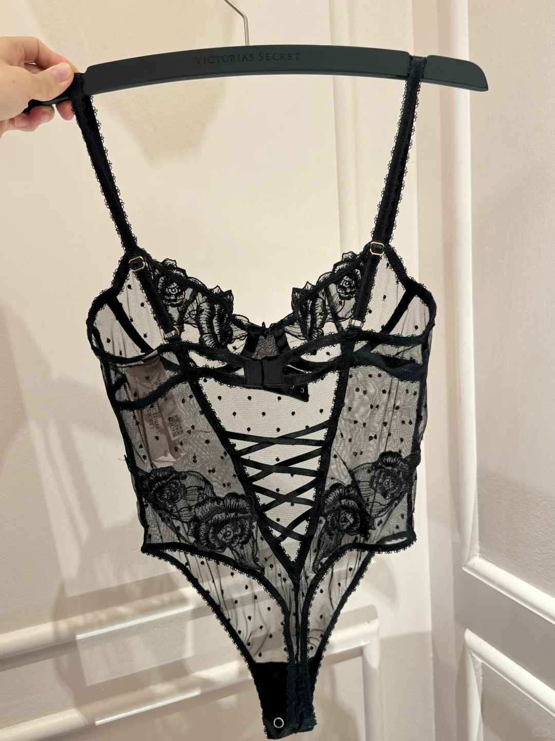 维密新品，波点玫瑰?蕾丝，连体衣