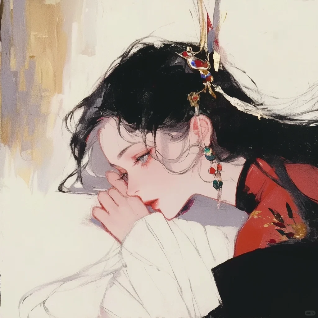 女生头像｜羽
