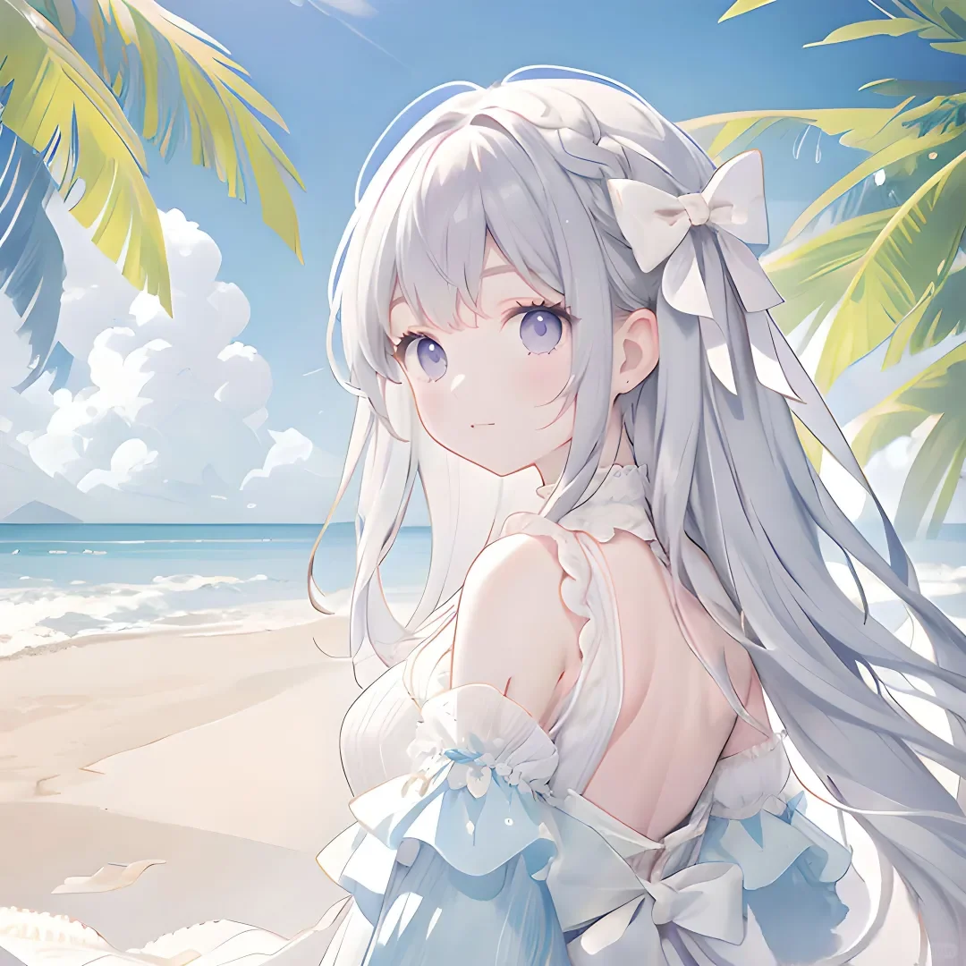 绝美白色头像