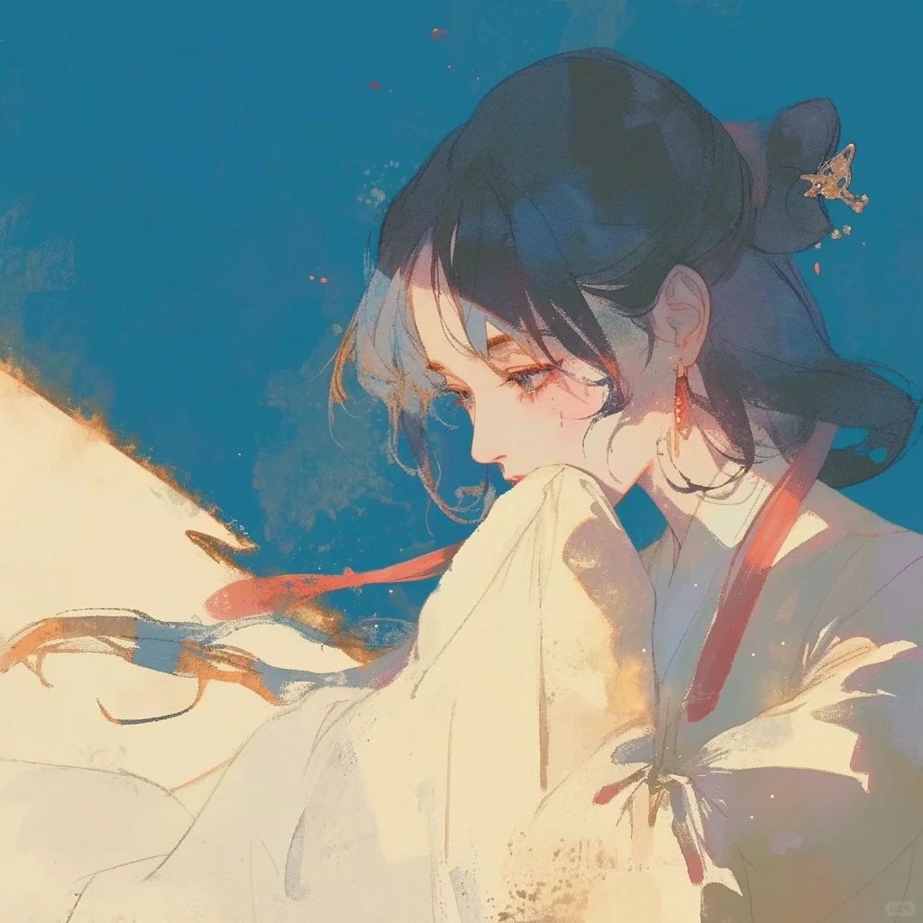女生头像｜羽
