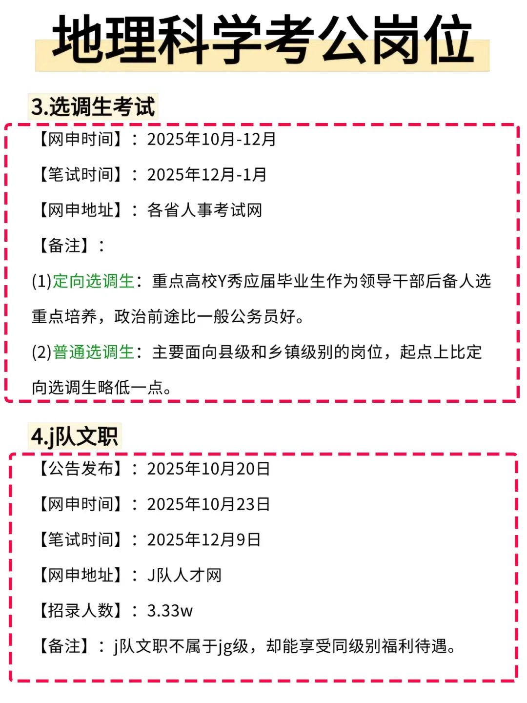 地理科学考公简直是王炸啊！