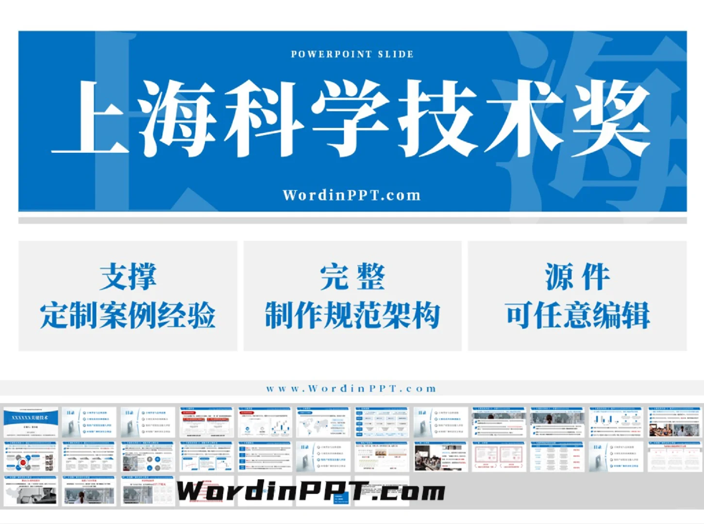 上海市科技奖答辩ppt