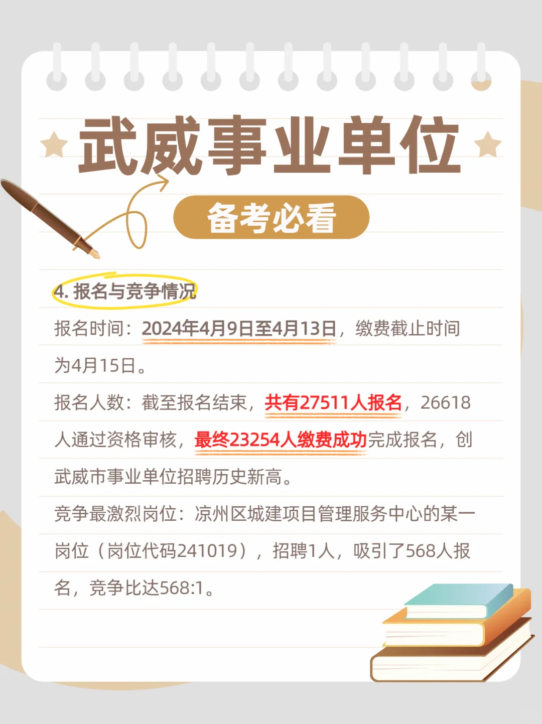 终于有人把武威事业单位考试和说明白了