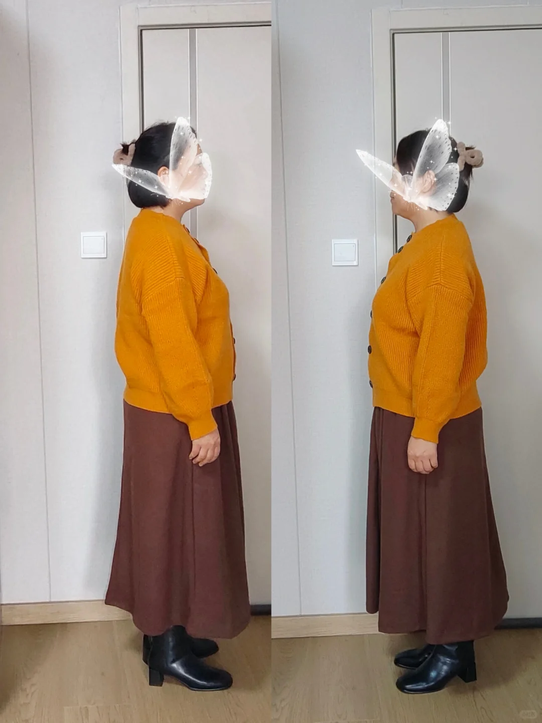 160/136?身材，大胆尝试自己喜欢的衣服