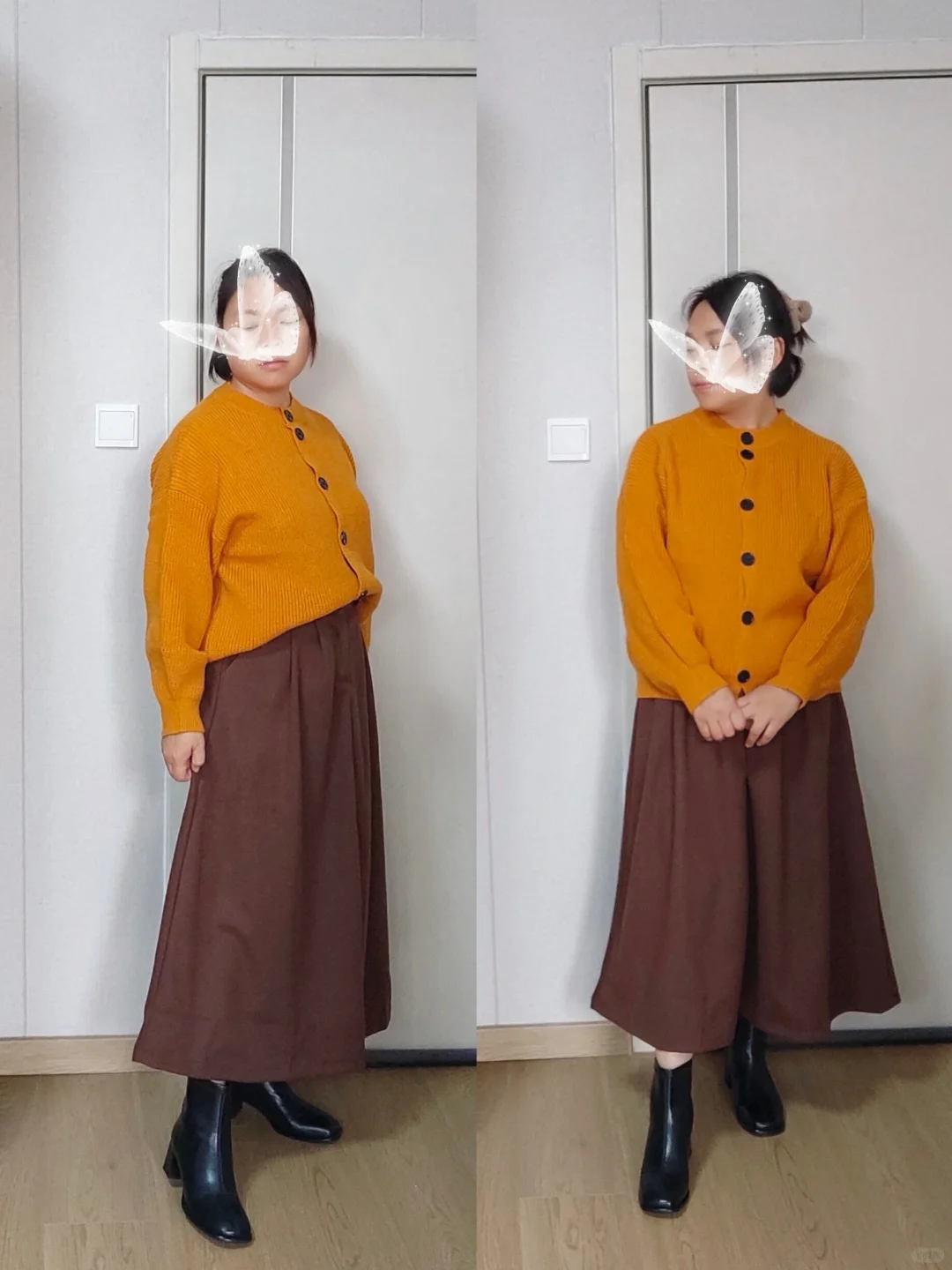 160/136?身材，大胆尝试自己喜欢的衣服