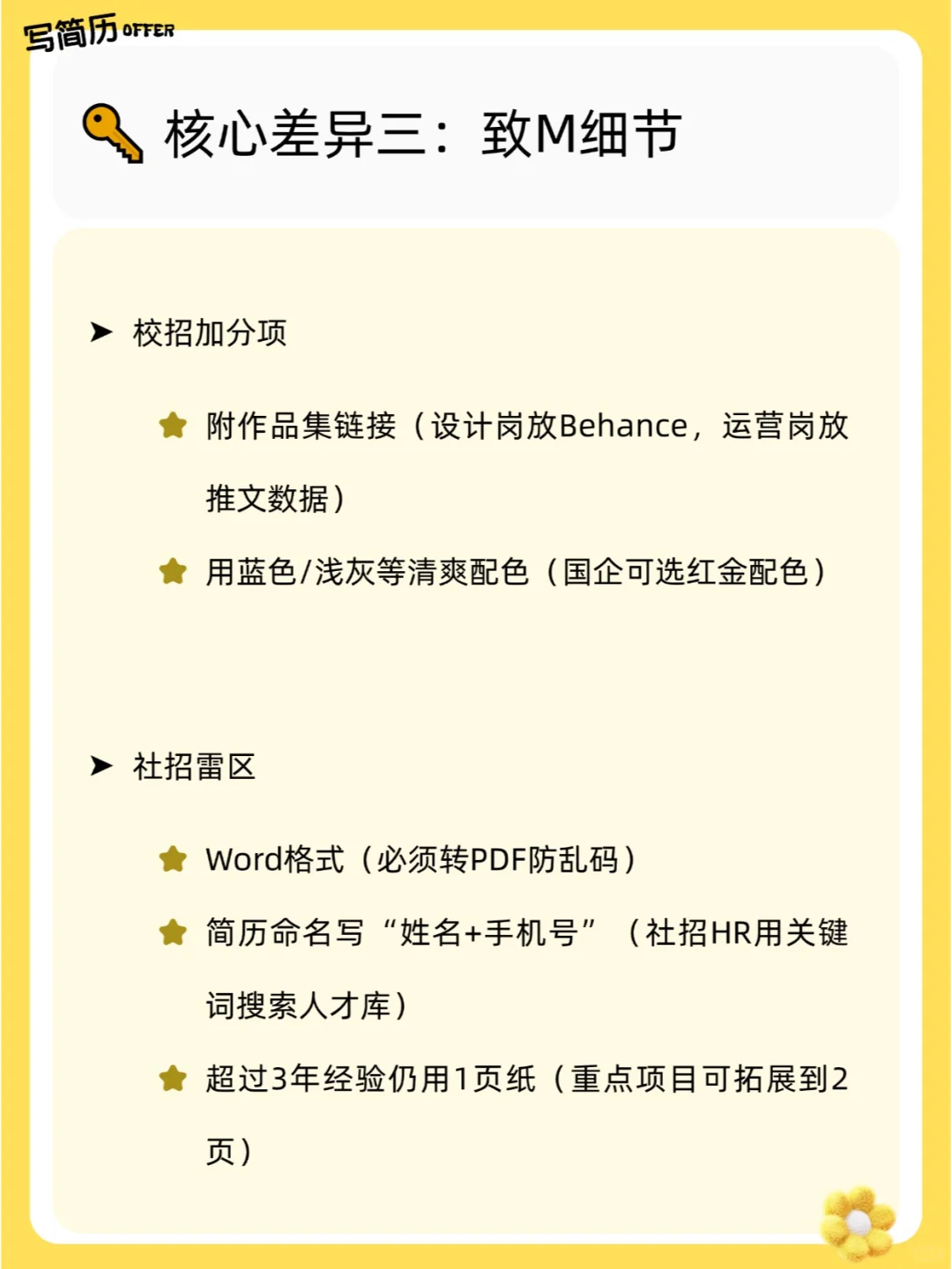 跳槽季HR认证：社招简历vs校招简历差异