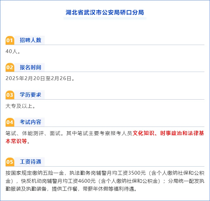 近期辅警招聘：18万！这待遇还不心动？