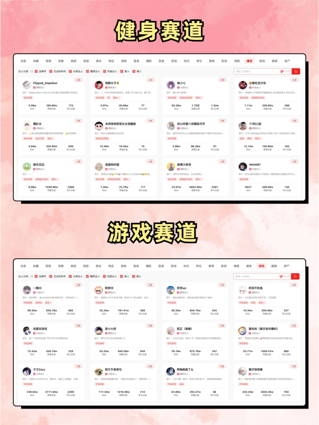 小红书对标账号网页版查询入口?