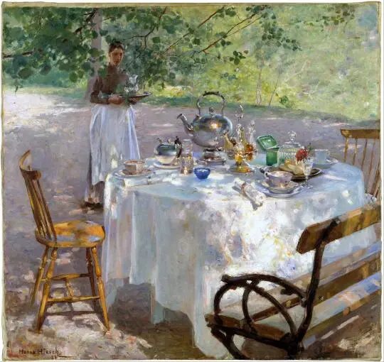 每天一幅世界名画丨Breakfast Time