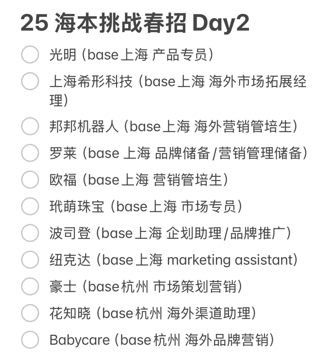 ?春招day2开始猛猛投递