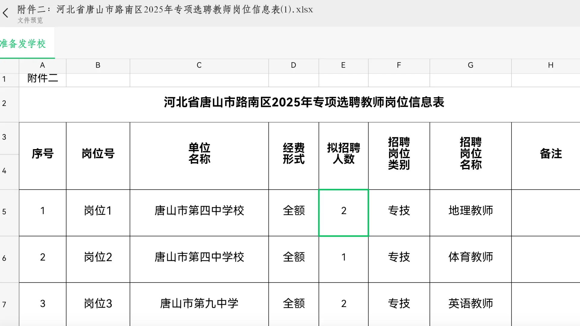唐山路南招聘