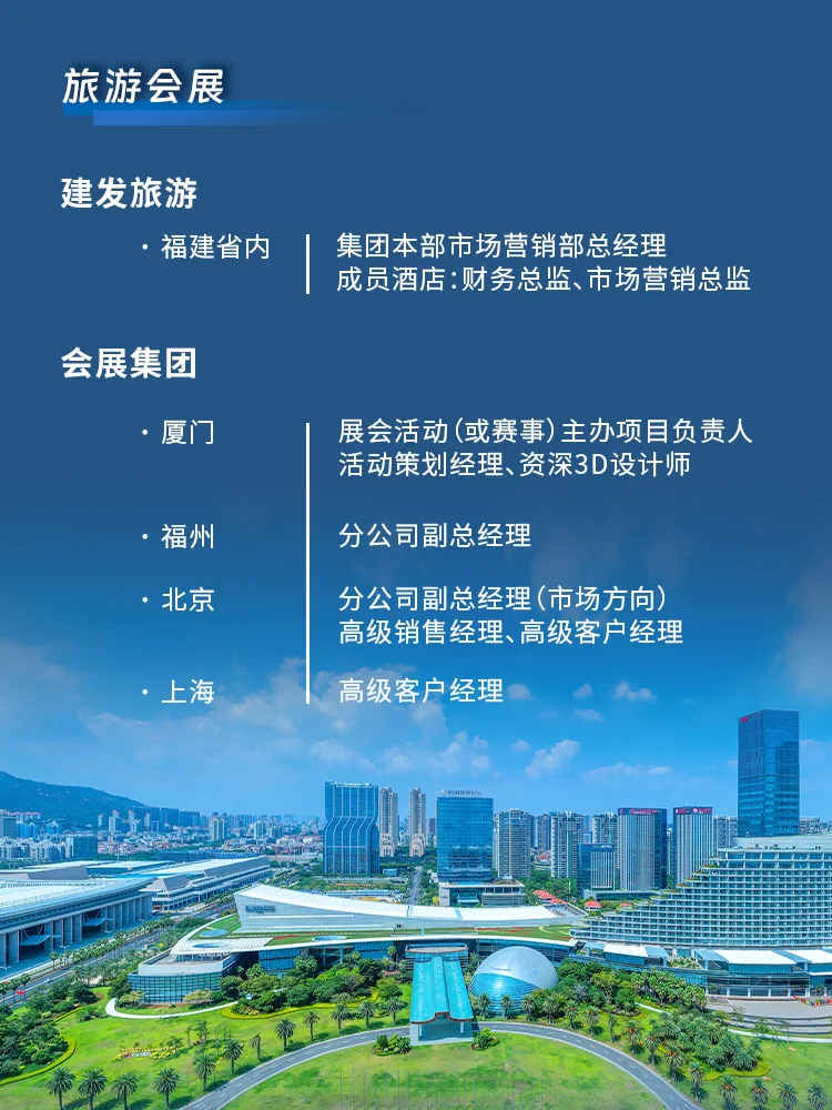 建发集团3月最新热招岗位！（社招）