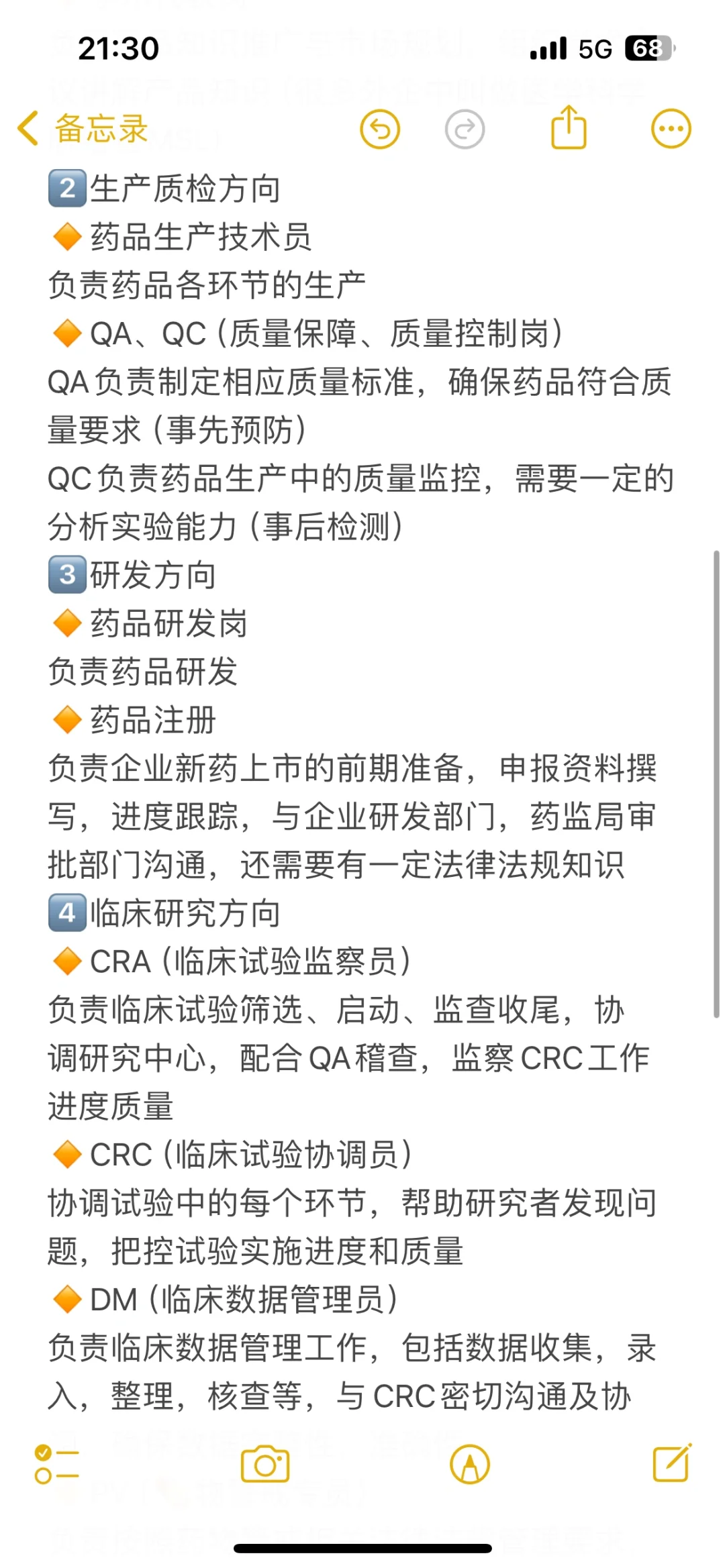 ?超全药学生出路｜药企原来有这么多岗位⁉️