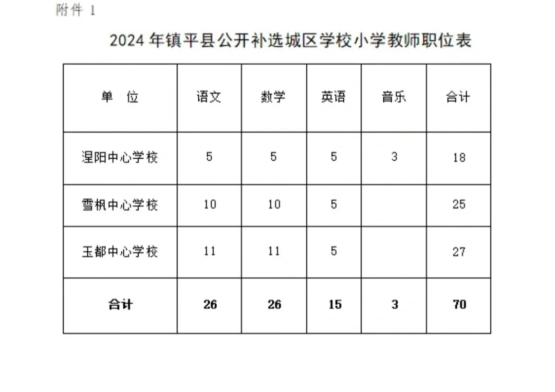 南阳一地公开补选城区学校小学教师！