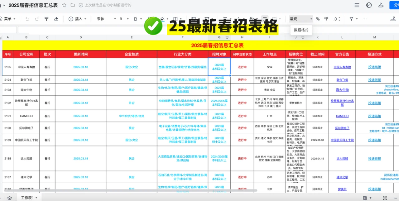 投不完的春招…? （含内推码）