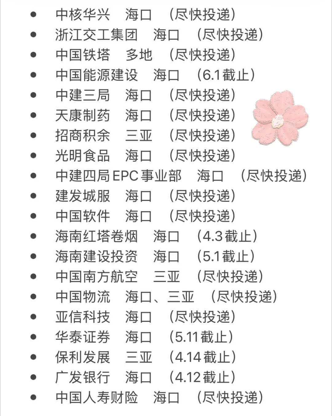 海南春招，应届生快冲！