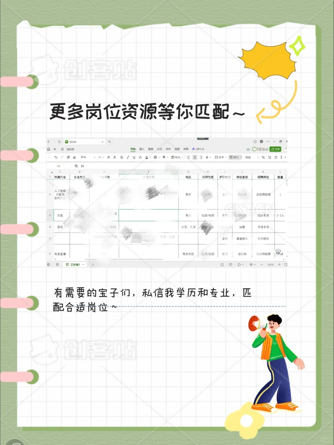法学专业就业岗位来啦，实习全职都有噢！