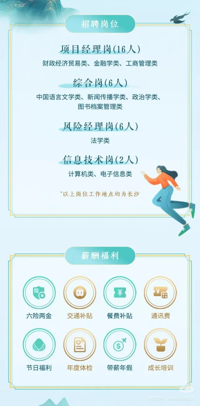 湖南省融资担保集团校园招聘