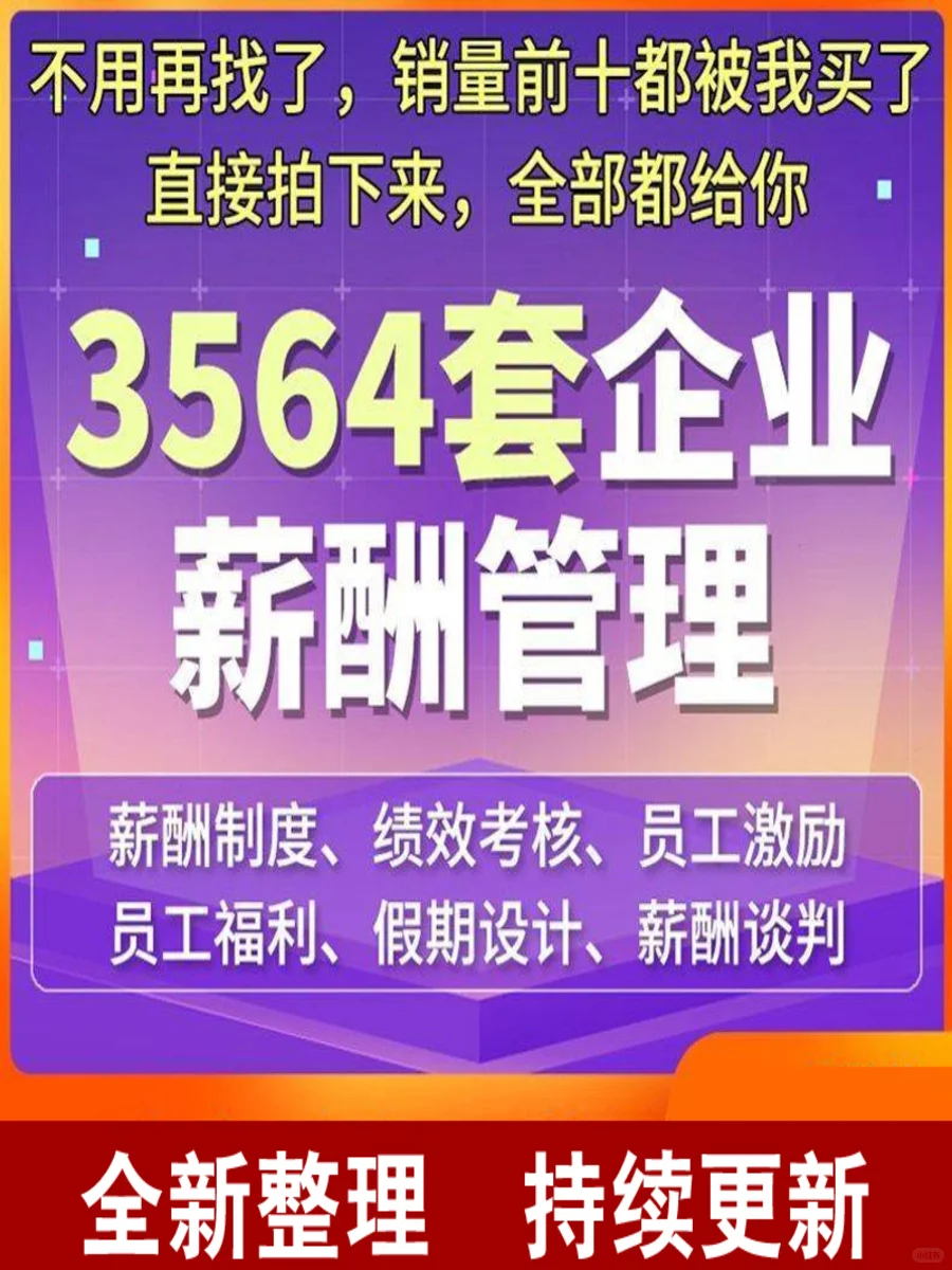 中小企业公司员工岗位薪资绩效考核方案薪酬
