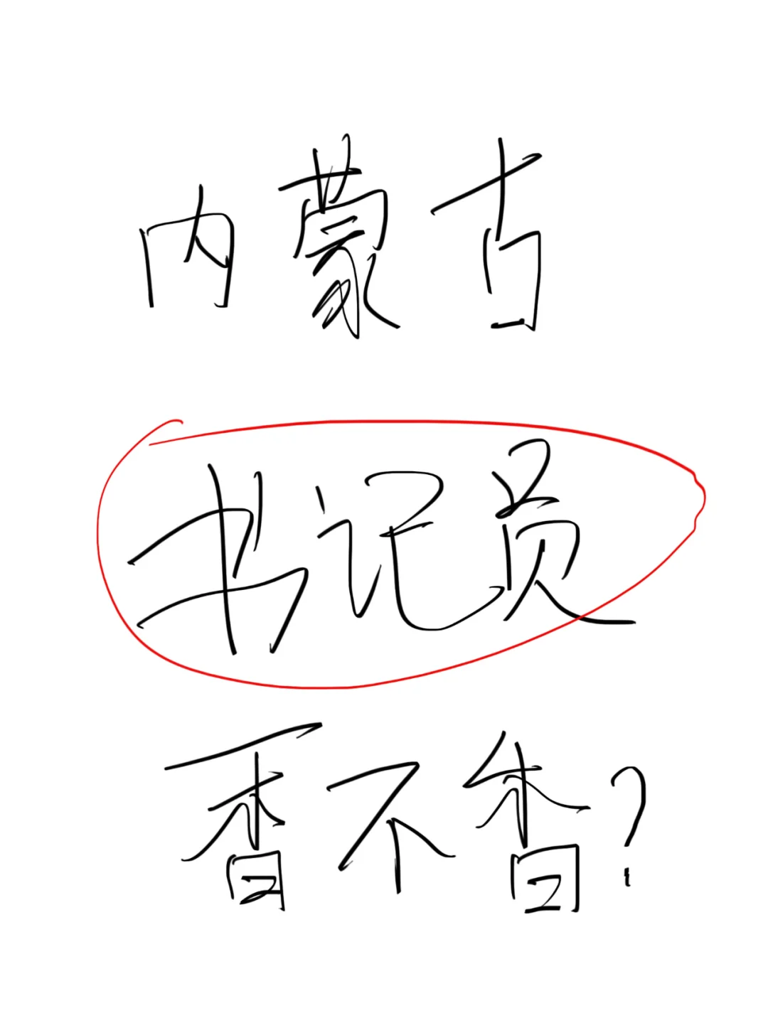 内蒙古书记员香不香？