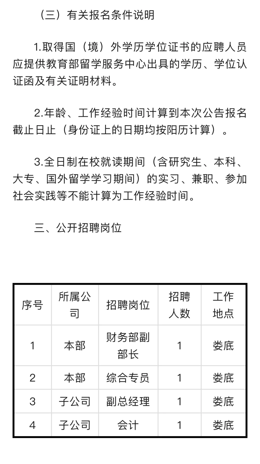 ?娄底城乡投2025招聘公告！机会不容错过！