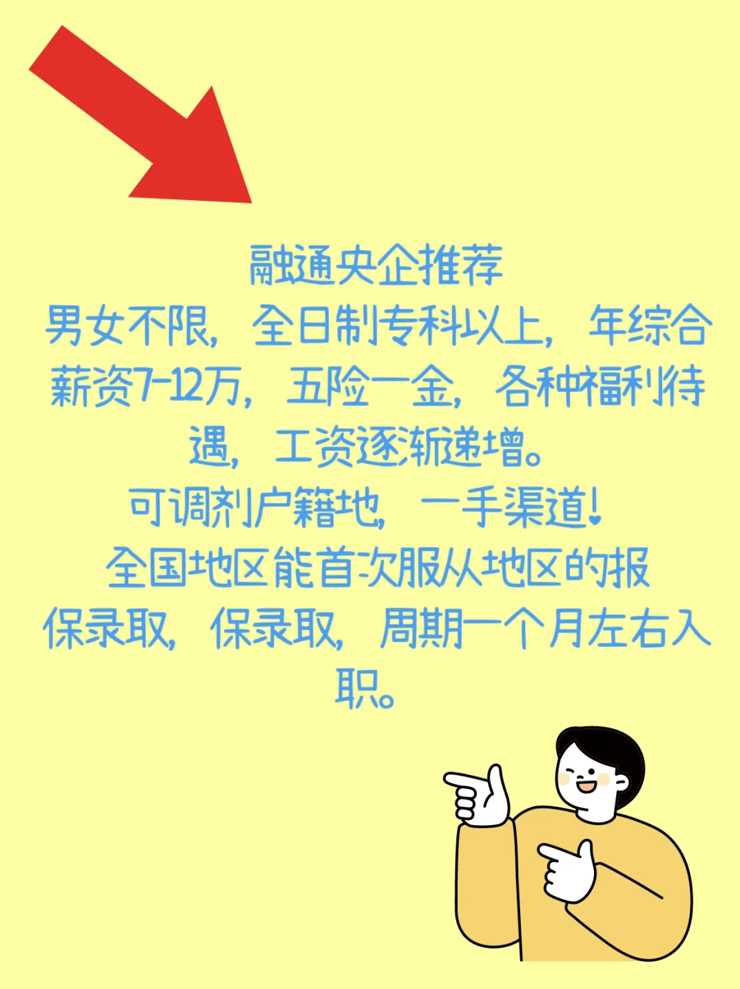 男女不限，全日制专科以上学历