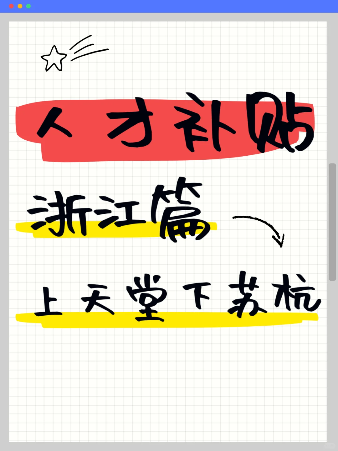 浙江人才补贴，杭州不让人失望，其他市还好