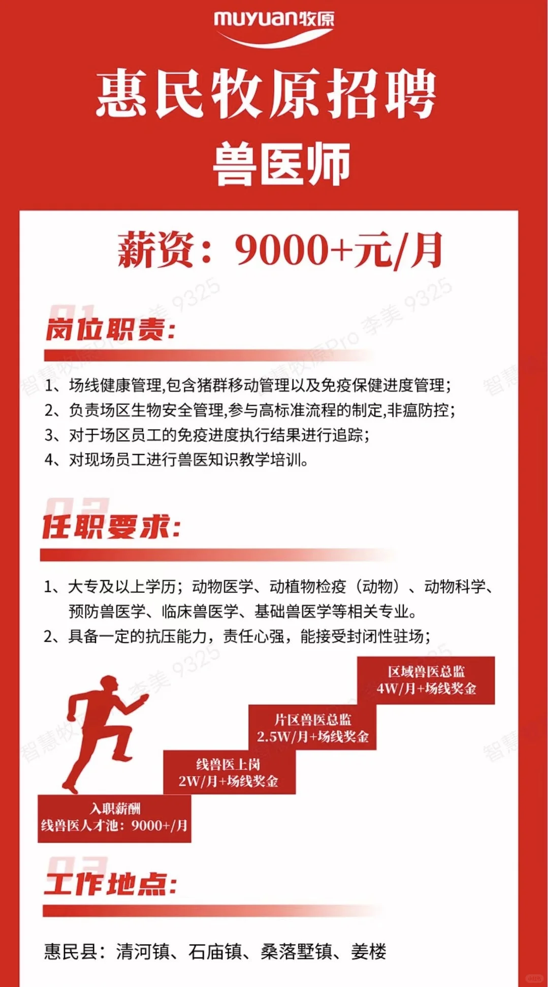惠民牧原开始招聘啦！！！！！