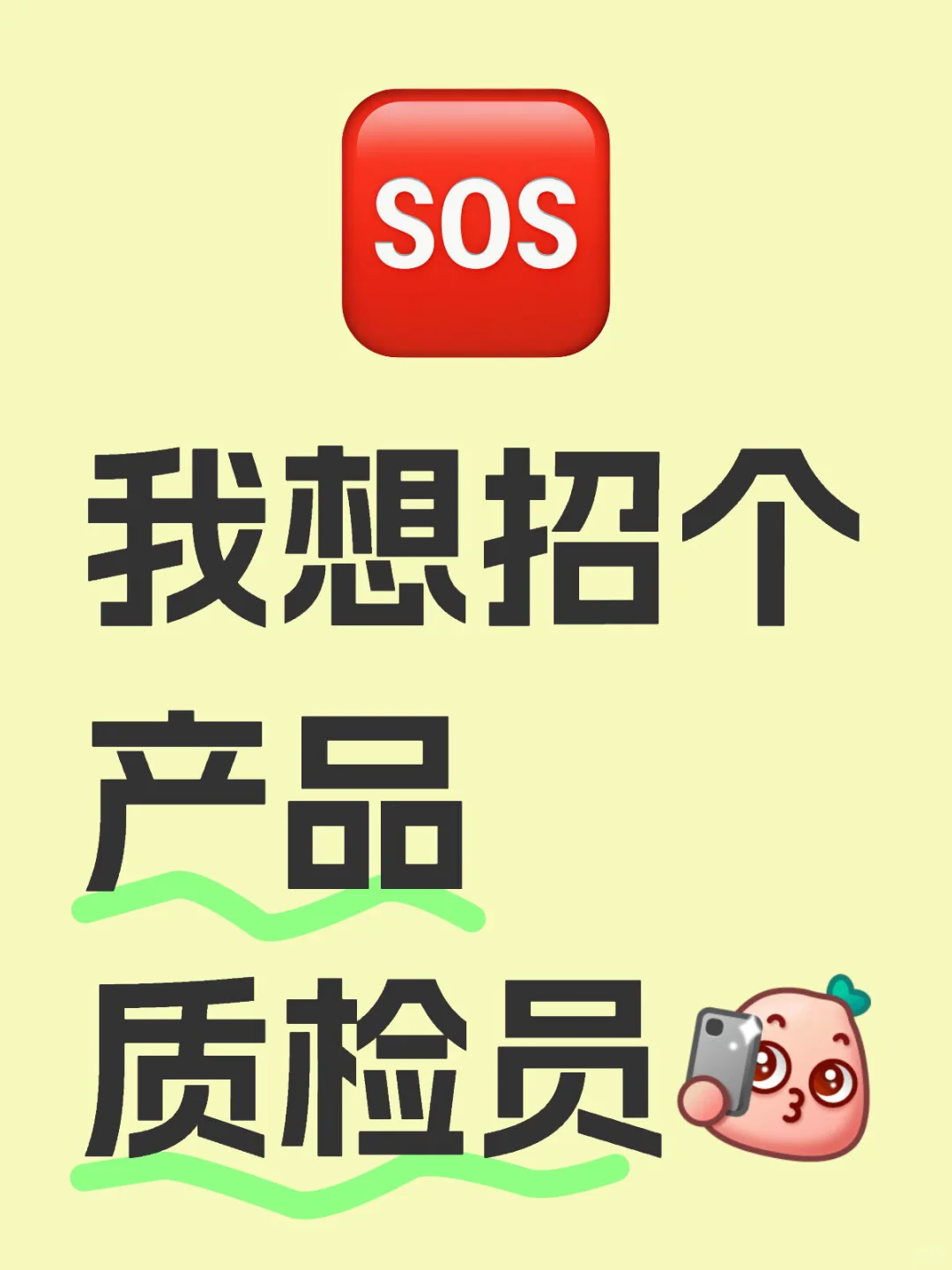 我想招个人