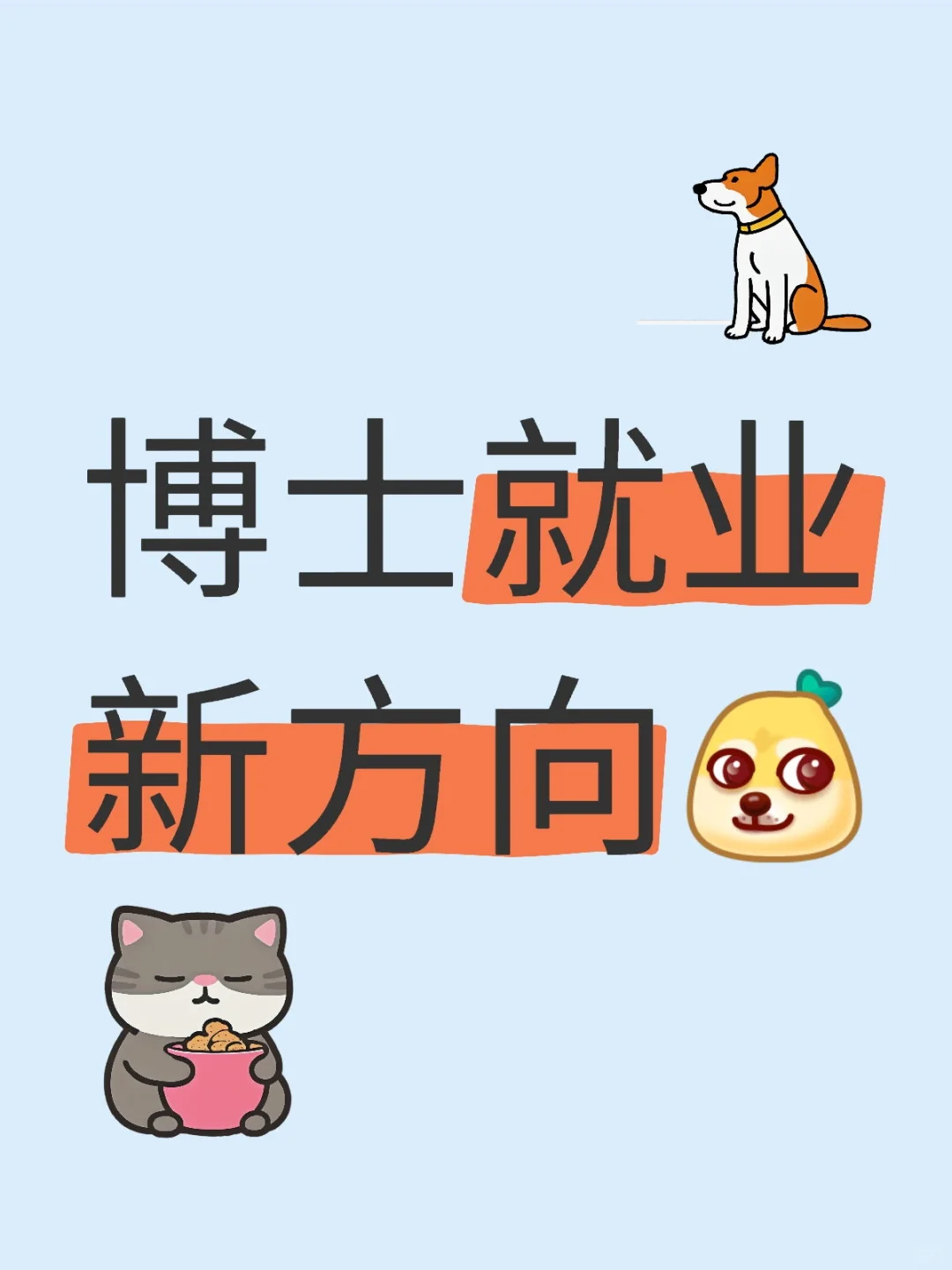 博士就业方向