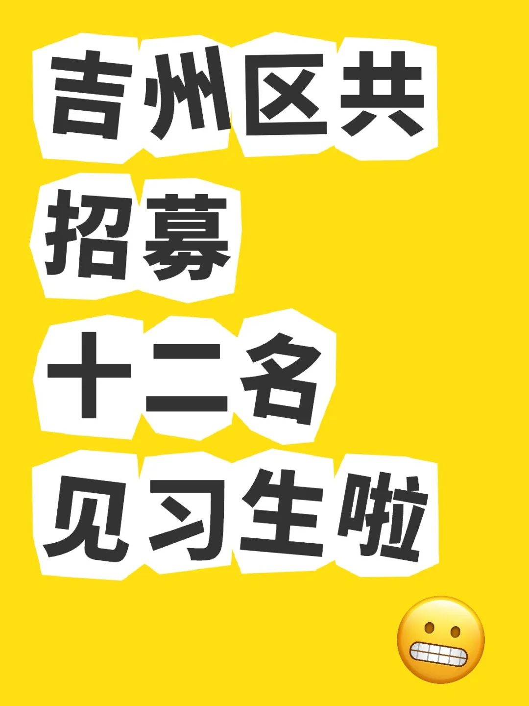 见习招募