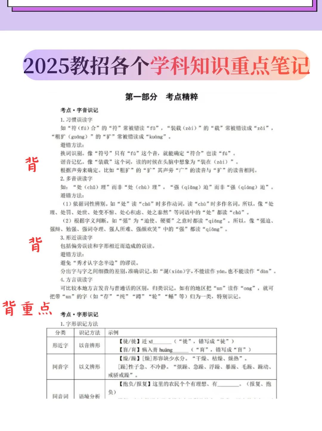 发现没，25教师招聘，来回就这几页纸??