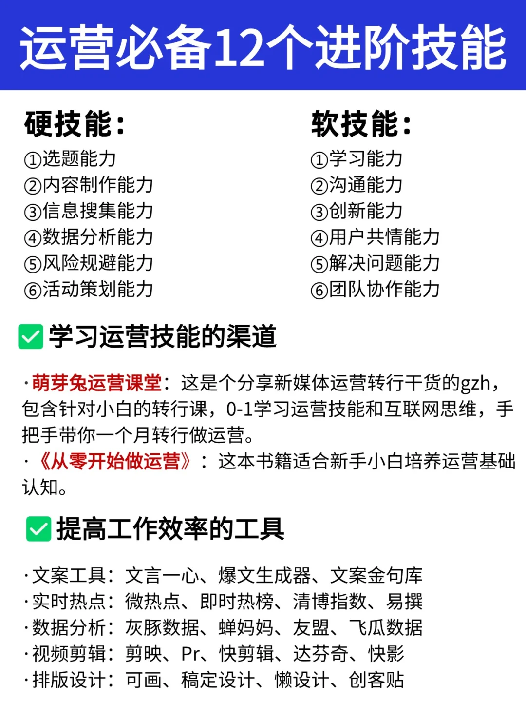 终于有人把新媒体运营一次性讲清楚啦‼️