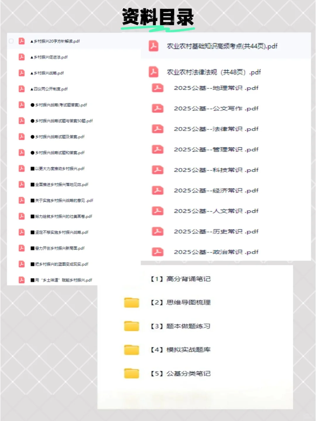 平凉崇信县黄花乡大学生村文书考聘考试资料