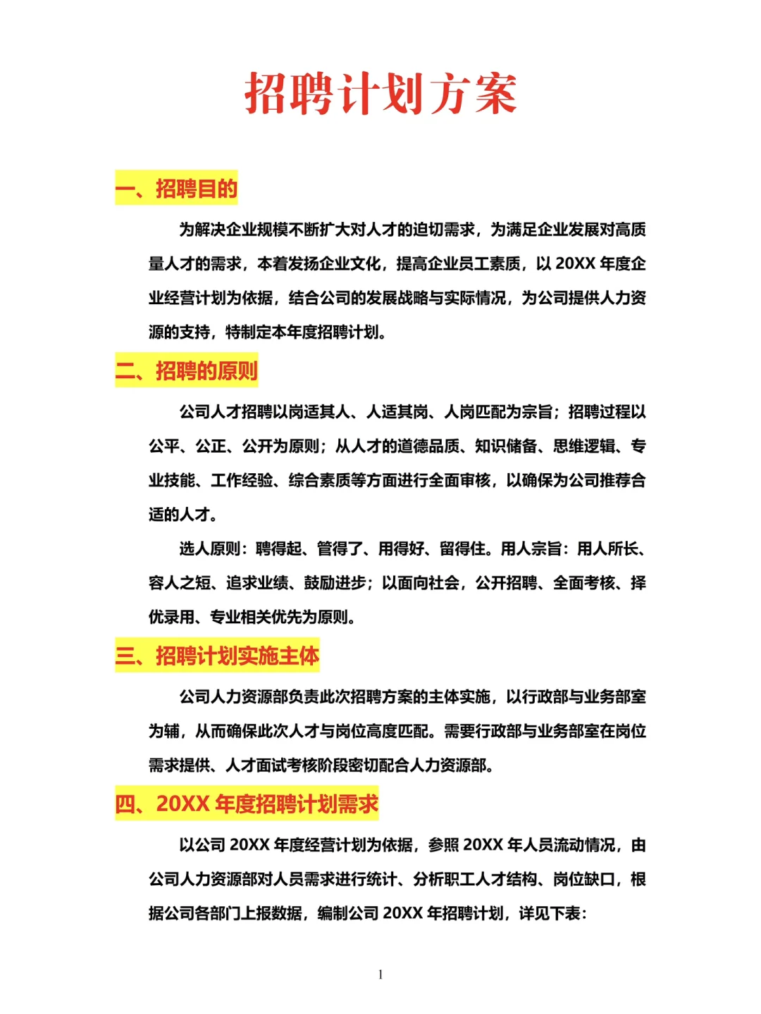 突然发现❗️人事经理的招聘思路好清晰啊‼️