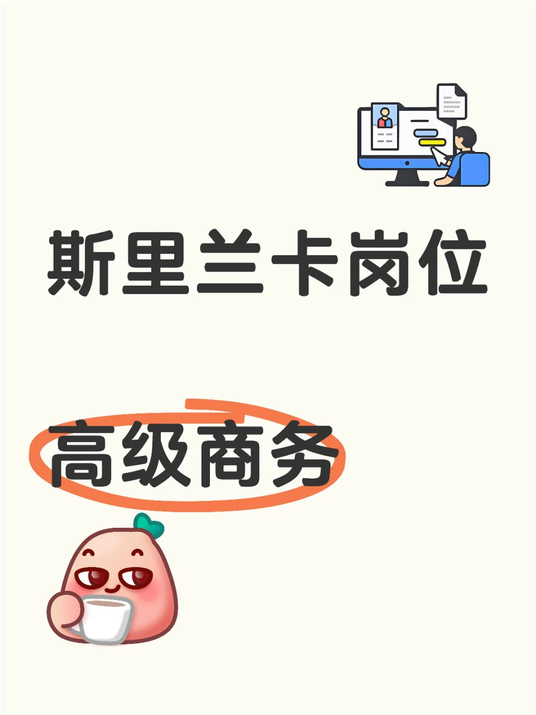 斯里兰卡岗位 高级商务