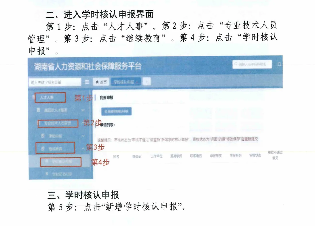 湖南继续教育核认指南