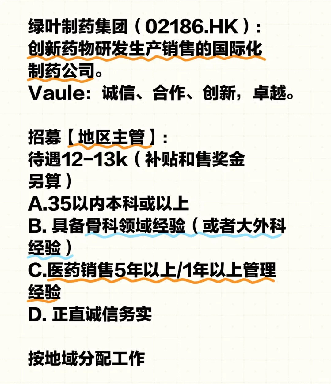 绿叶制药集团（02186. HK）在聘合集