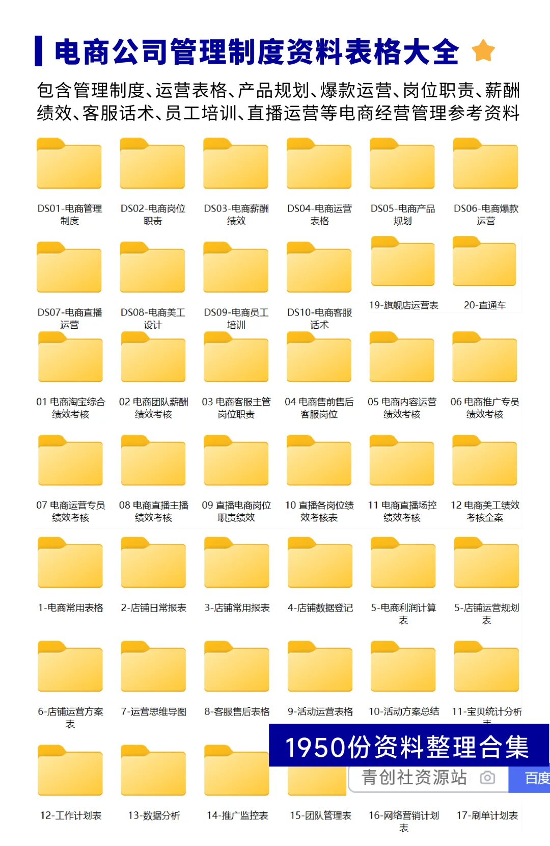电商团队各部门岗位职责分享